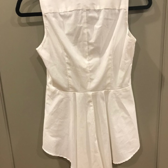 NWT Neiman Marcus Sleeveless Peplum Top - XSmall - Picture 3 of 5